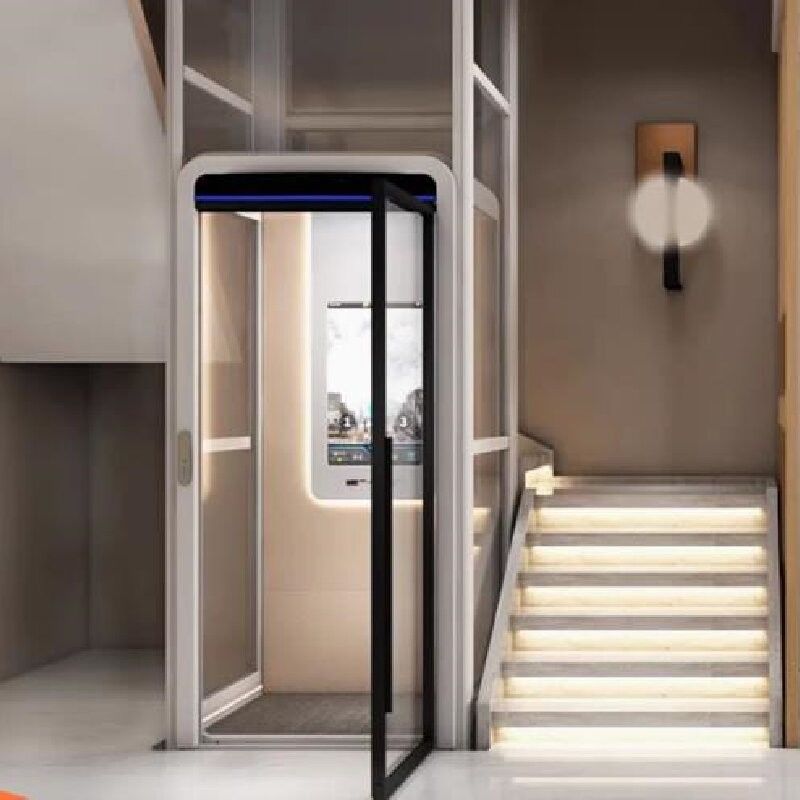 Wartungsarmer Schraubenantriebsaufzug – 500–5000 kg, 2–5 Haltestellen