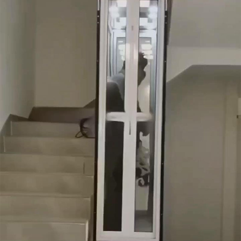 Kompaktes Hydraulisches Lift für Haushalte und Unternehmen -- 400 kg Kapazität