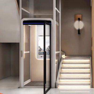 2-5 Haltestellen Schraubantriebener Aufzug 5T Schraubantrieb Lift Überlastschutz