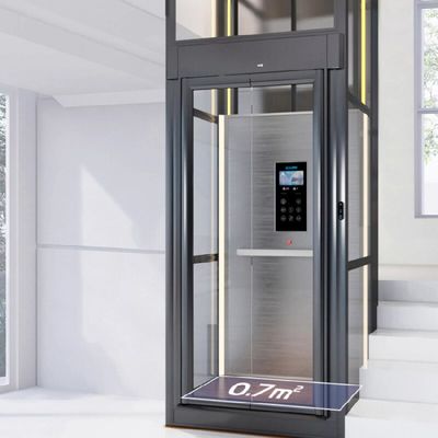 Zugängliche Schraubantriebsaufzüge mit automatischen Türen und bis zu 5 Haltestellen