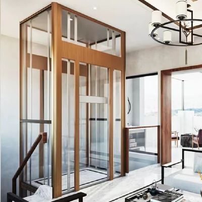 Einphasen-WK-Hydraulischer Wohnelift 14,5 m, 5 Haltestellen, Grubenlos