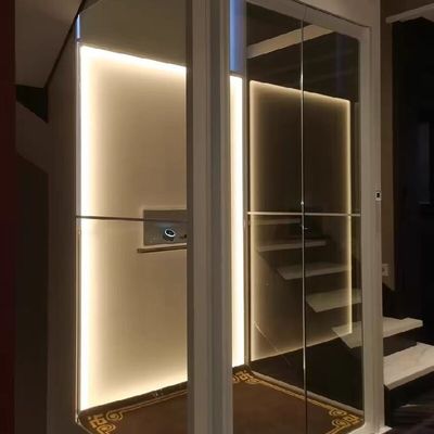 220-Volt-Hydraulischer Aufzug Zuhause 5 Haltestellen Erschwingliche Heimlifte