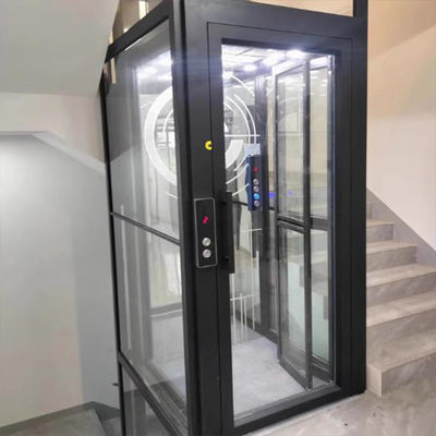 Einphasige hydraulische Wohnlift mit automatischer Tür