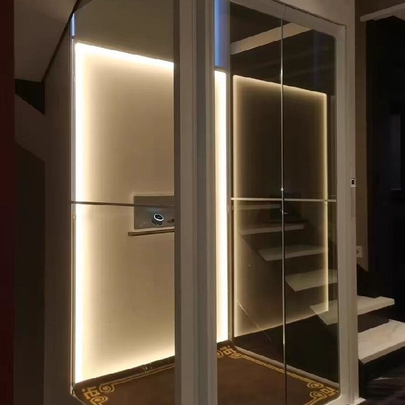 220-Volt-Hydraulischer Aufzug Zuhause 5 Haltestellen Erschwingliche Heimlifte