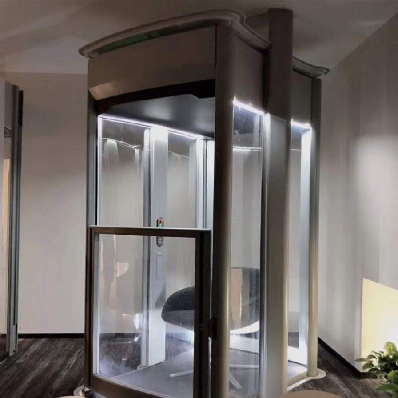0.6M/S Geschwindigkeit Haushaltsaufzug 400Kg Kapazität Außenwohnungsaufzug