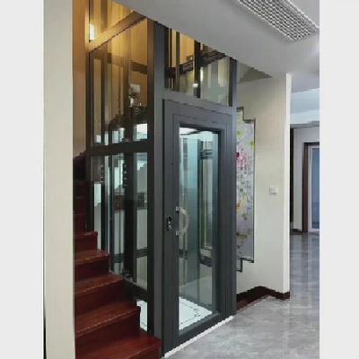 Industrielle Gefühl Traktion Heimatlift ohne Maschinenraum 400kg angepasste Kabine
