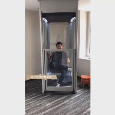 1000 kg Belastung Kapsellift für Hausgröße Kapsellift 2 Haltestellen